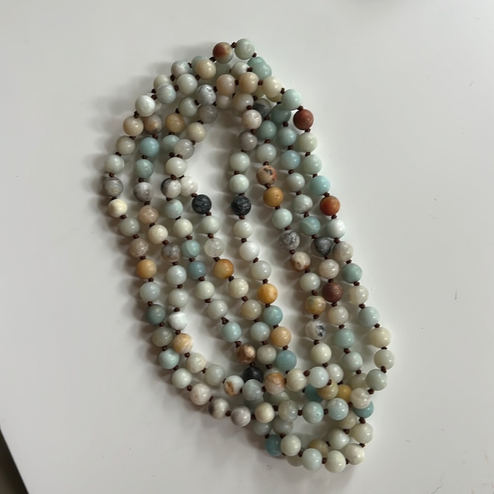 beaded necklace